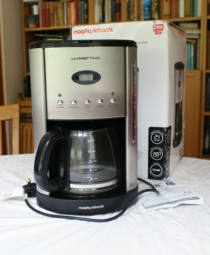 Morphy Richards Café Mattino coffee 